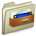 Lightbrown Stock icon